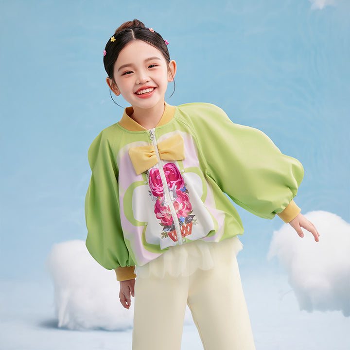 Rosie Bomber Jacket 萌耳花花外套