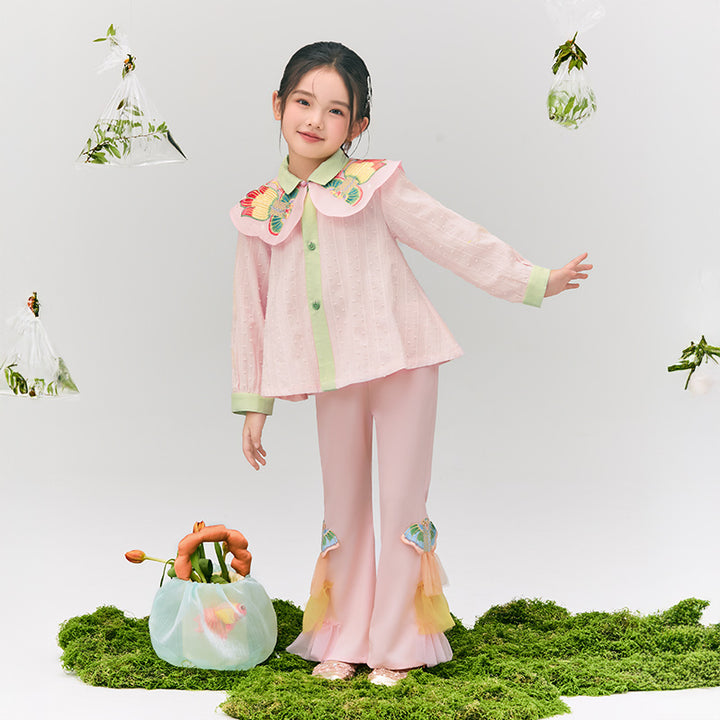 Glimmer Goldfish Blouse 浮光跃金衬衫