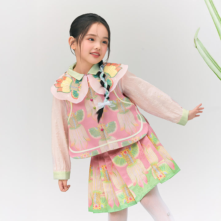 Glimmer Goldfish Blouse 浮光跃金衬衫