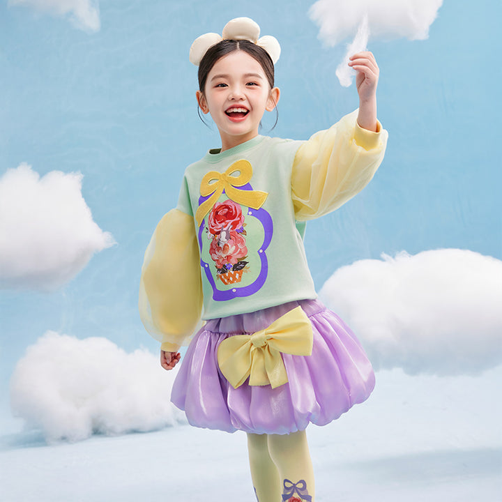 Rosie Bunny Sweat 萌耳花花卫衣