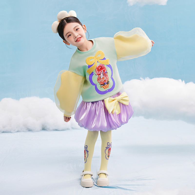 Rosie Bunny Sweat 萌耳花花卫衣