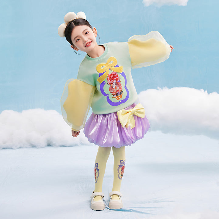 Rosie Bunny Sweat 萌耳花花卫衣