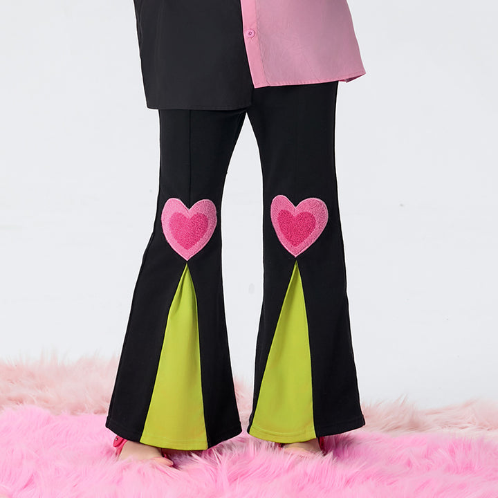 Heart Trumpet Legging 美上心巴喇叭裤