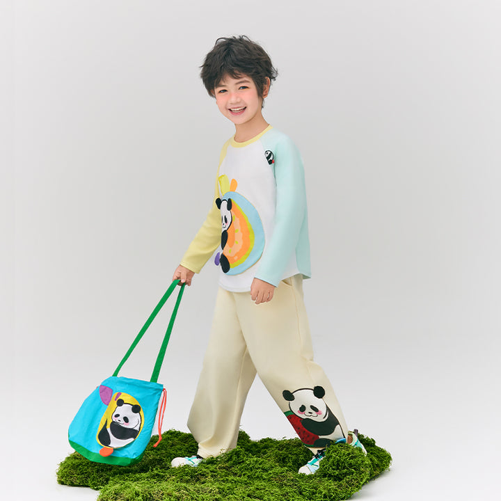 Panda & Fruit Pants 盼达果园长裤