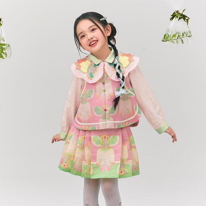 Glimmer Goldfish Blouse 浮光跃金衬衫