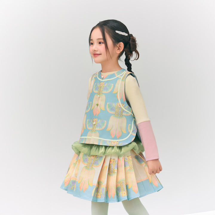 Glimmer Goldfish Vest 浮光跃金中式马甲