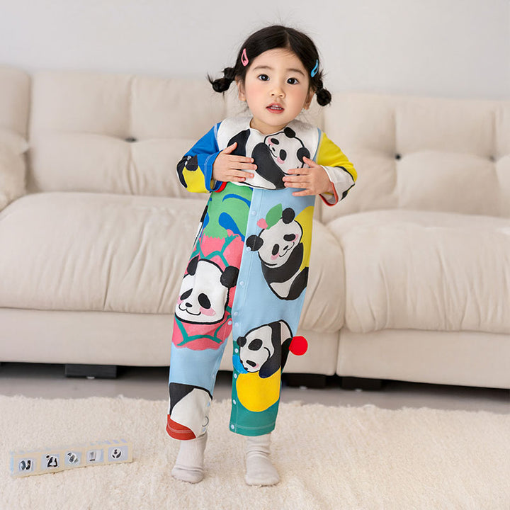 Panda & Fruit Romper 盼达果园哈衣