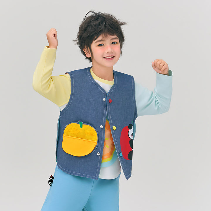 Panda & Fruit Vest 盼达果园马甲