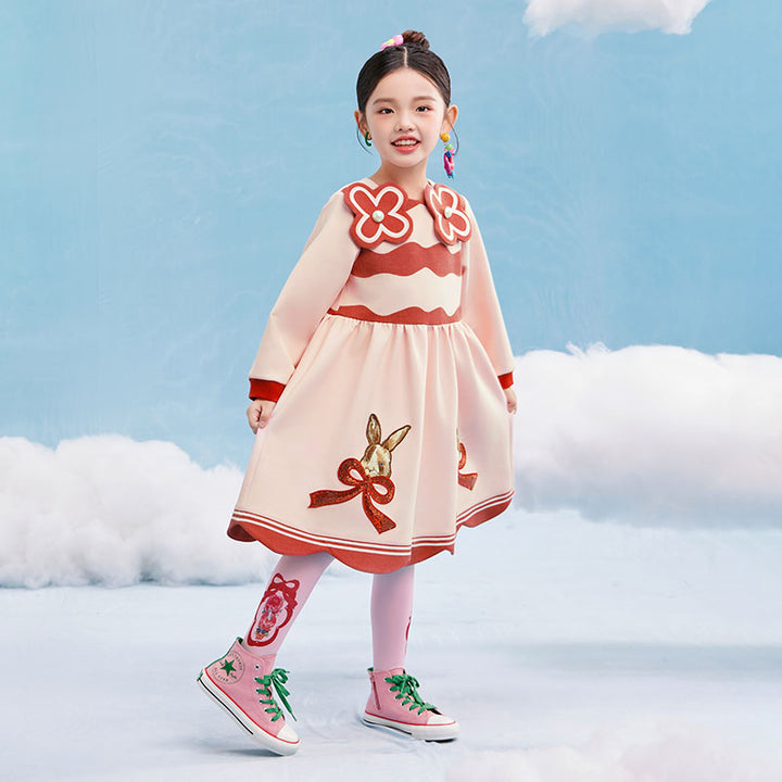 April Bunny Bow Dress 春日圆舞连衣裙