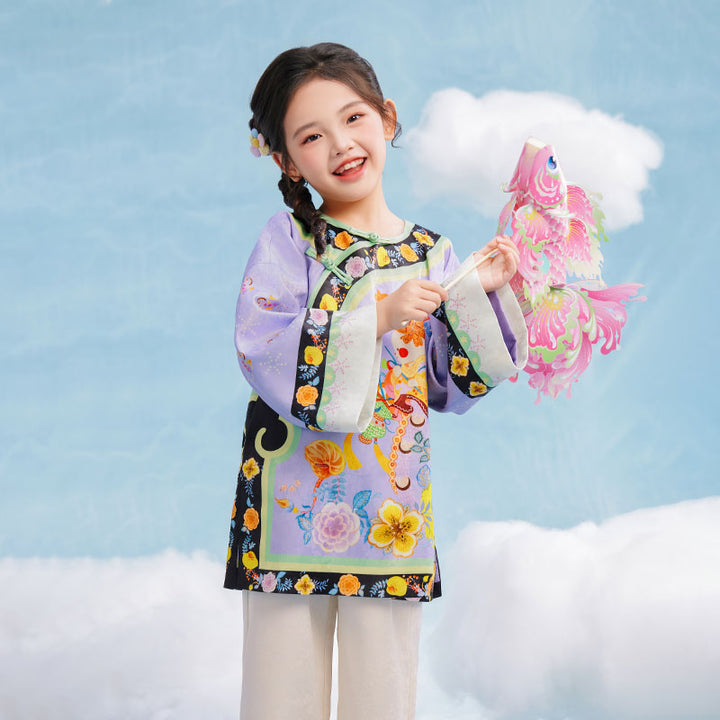 Garden of Spring Qi Jacket 有福有富旗装上衣