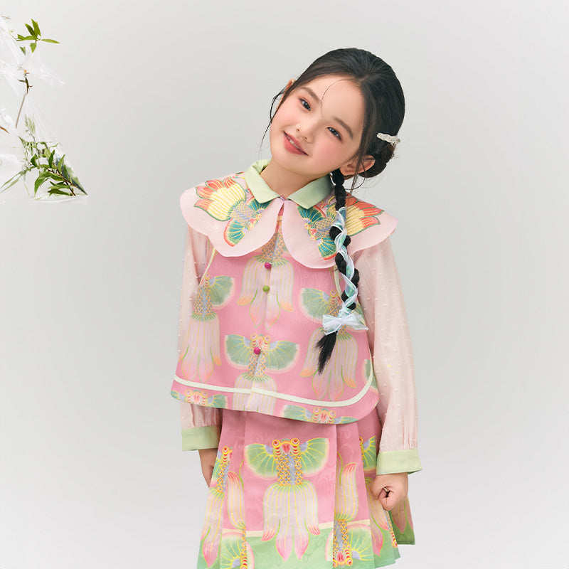 Glimmer Goldfish Vest 浮光跃金中式马甲