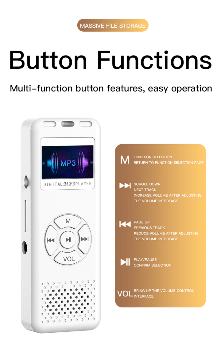 Customizable MP3