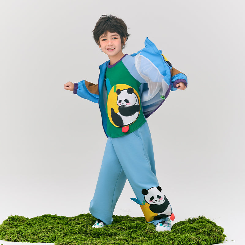 Panda & Fruit Pants 盼达果园长裤