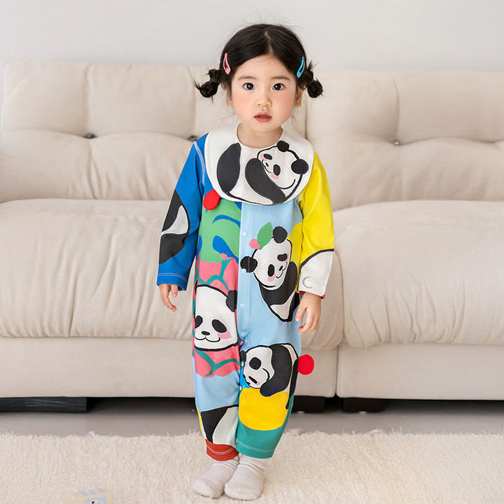 Panda & Fruit Romper 盼达果园哈衣