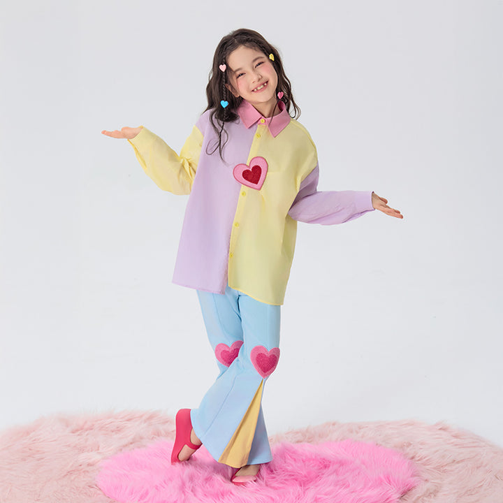 Heart Trumpet Legging 美上心巴喇叭裤