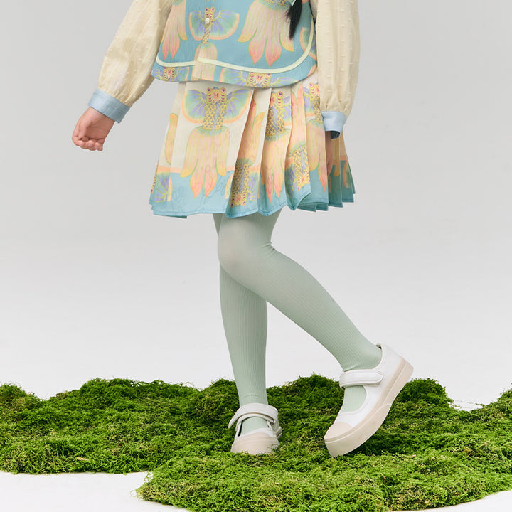 Glimmer Goldfish Pleaded Skirt 浮光跃金半裙