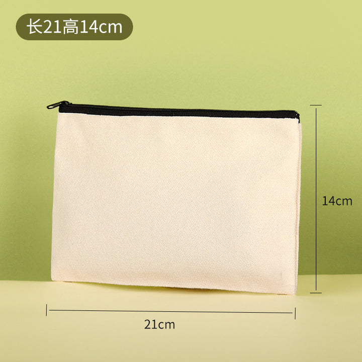 Custom Linen Zipper pouch