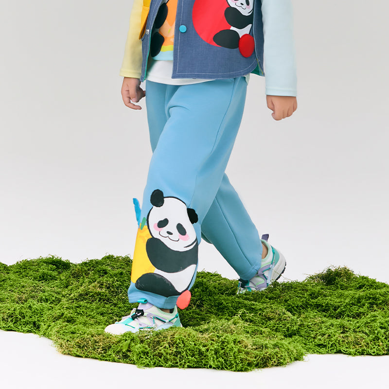 Panda & Fruit Pants 盼达果园长裤