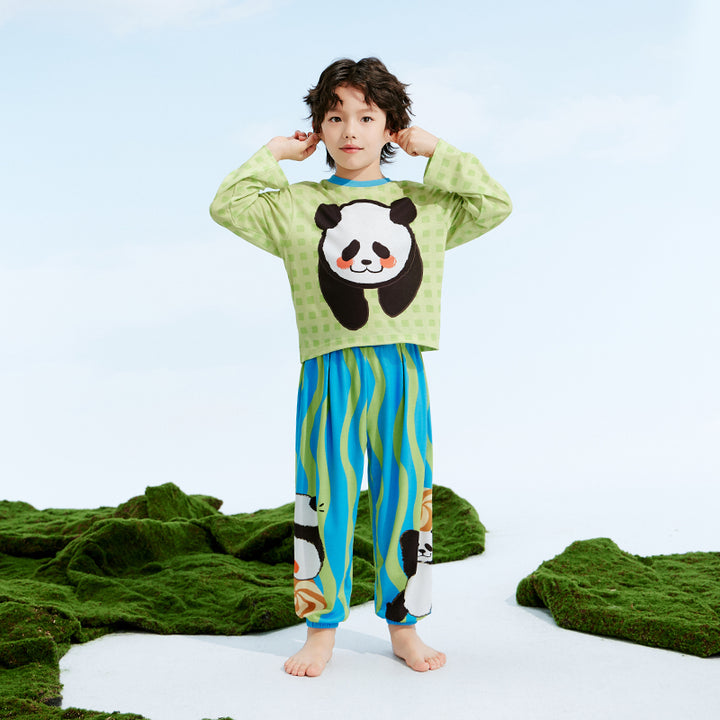 Rolling Panda Lounge Set 抱富家居服套装