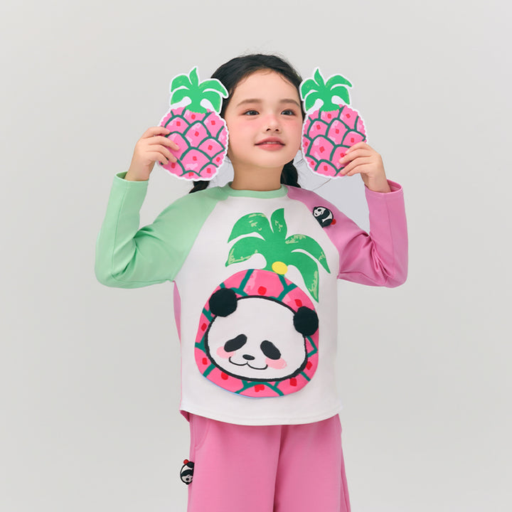 Panda & Fruit Pants 盼达果园长裤