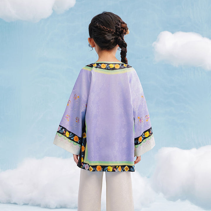 Garden of Spring Qi Jacket 有福有富旗装上衣