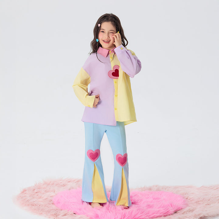Heart Trumpet Legging 美上心巴喇叭裤