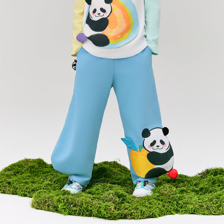 Panda & Fruit Pants 盼达果园长裤