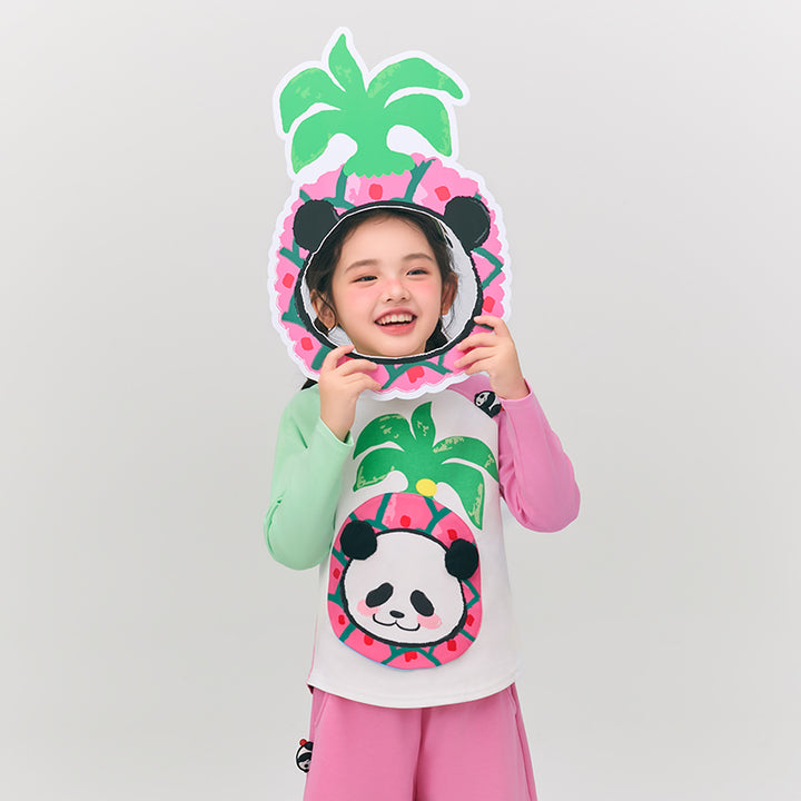 Panda & Fruit Pants 盼达果园长裤