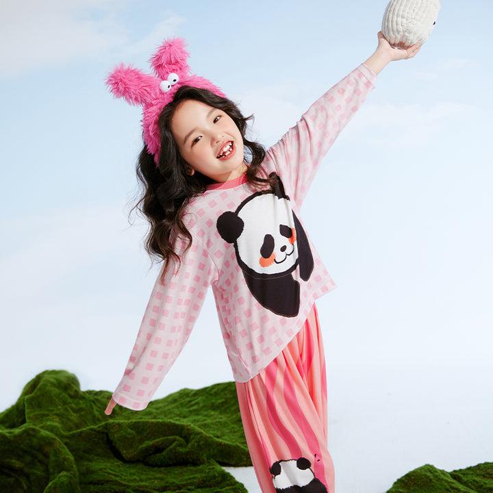 Rolling Panda Lounge Set 抱富家居服套装