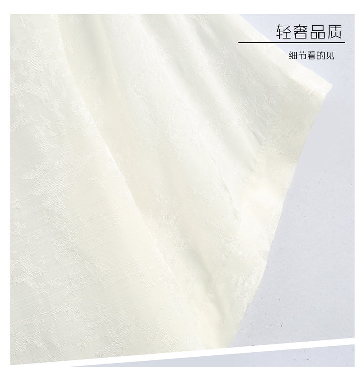 Linen Silk Short Sleeve