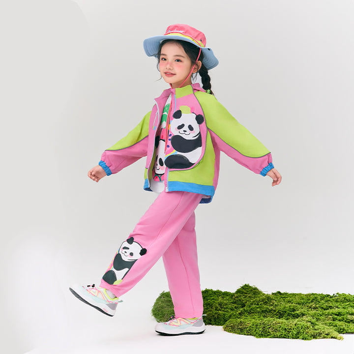Panda & Fruit Pants 盼达果园长裤