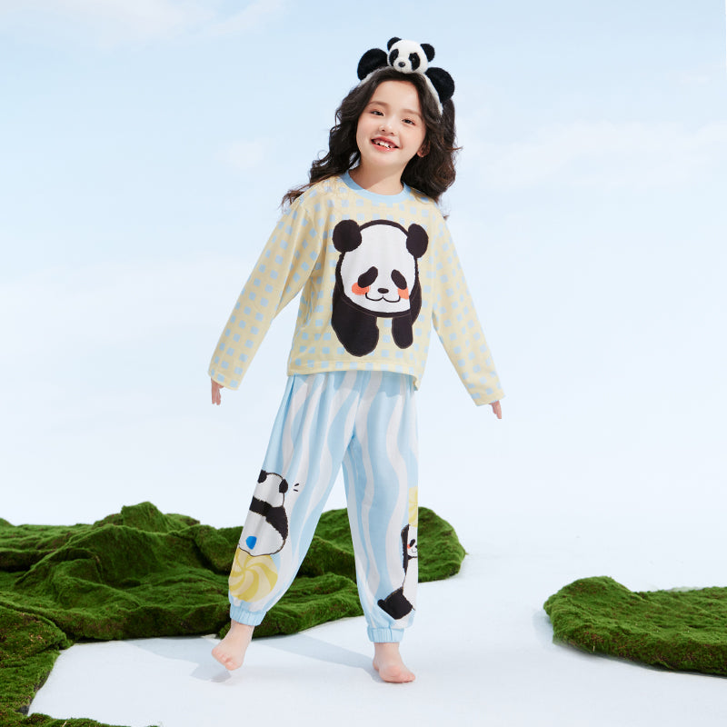 Rolling Panda Lounge Set 抱富家居服套装