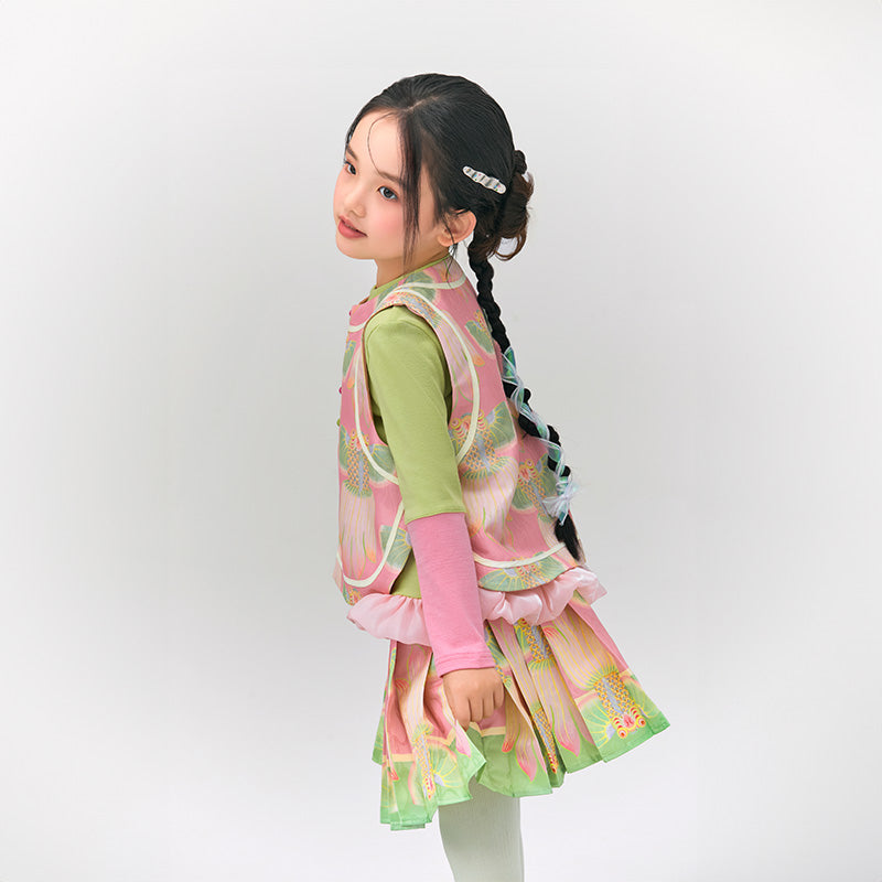 Glimmer Goldfish Vest 浮光跃金中式马甲
