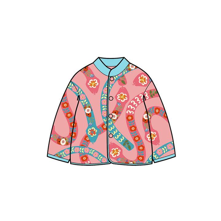 Fortune Snake Tang Blazer