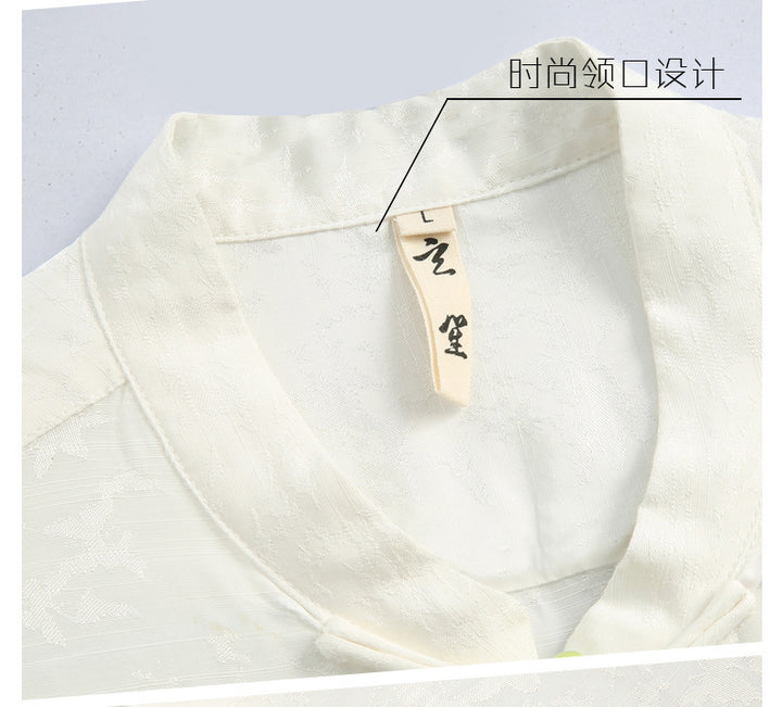 Linen Silk Short Sleeve