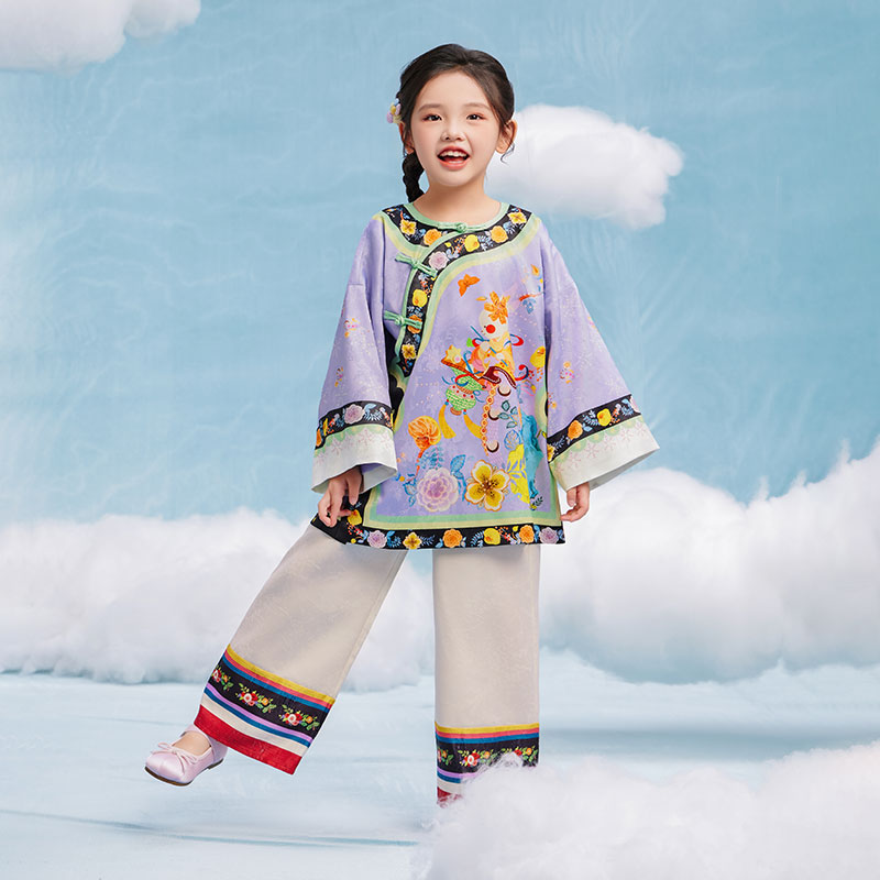 Garden of Spring Qi Jacket 有福有富旗装上衣