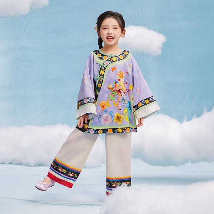 Garden of Spring Qi Jacket 有福有富旗装上衣
