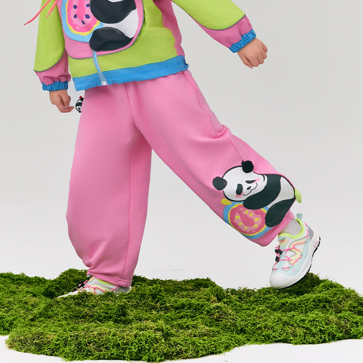 Panda & Fruit Pants 盼达果园长裤