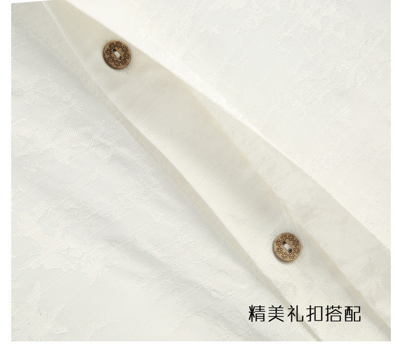 Linen Silk Short Sleeve