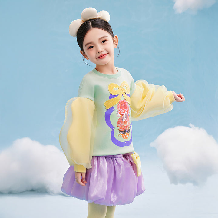 Rosie Bunny Sweat 萌耳花花卫衣