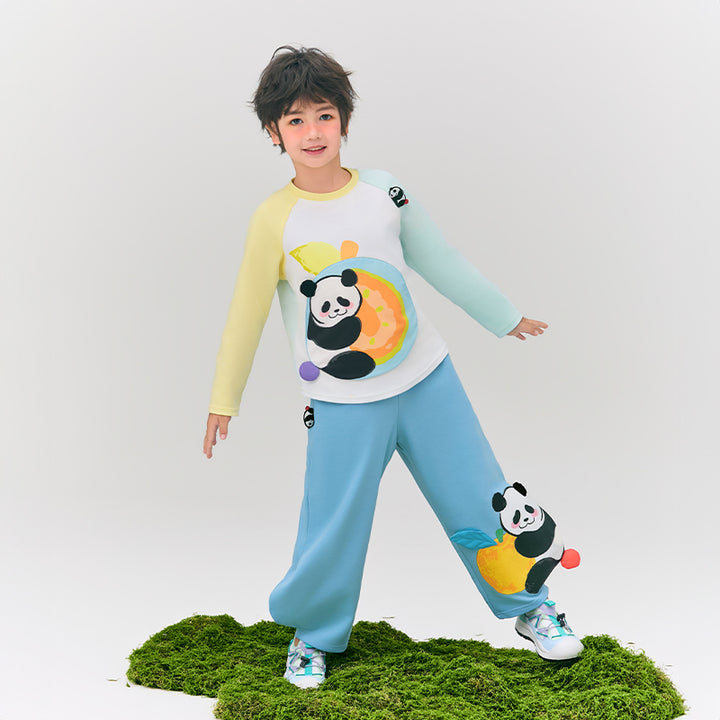 Panda & Fruit Pants 盼达果园长裤