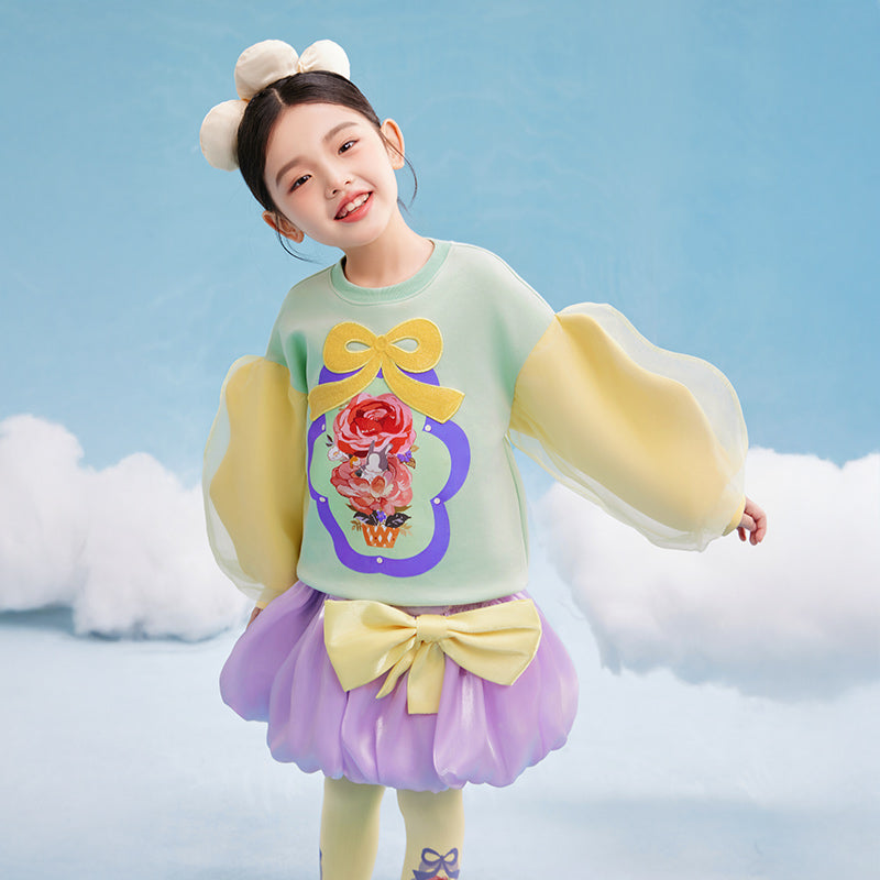 Rosie Bunny Sweat 萌耳花花卫衣