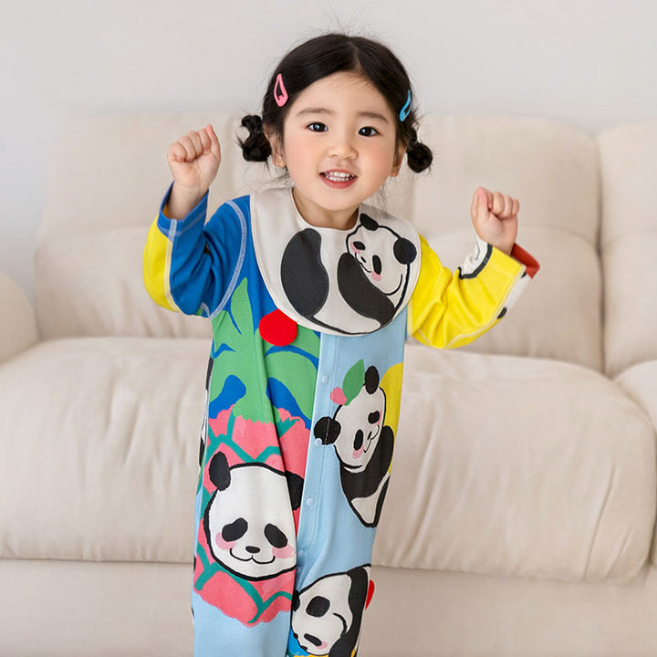 Panda & Fruit Romper 盼达果园哈衣