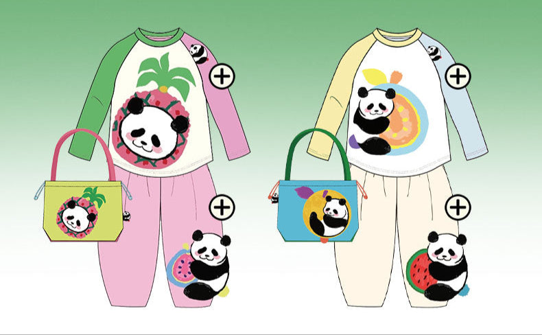 Kungfu Panda Crossbody bag功 盼达果园提包