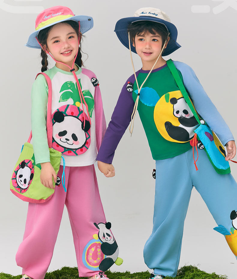 Kungfu Panda Crossbody bag功 盼达果园提包