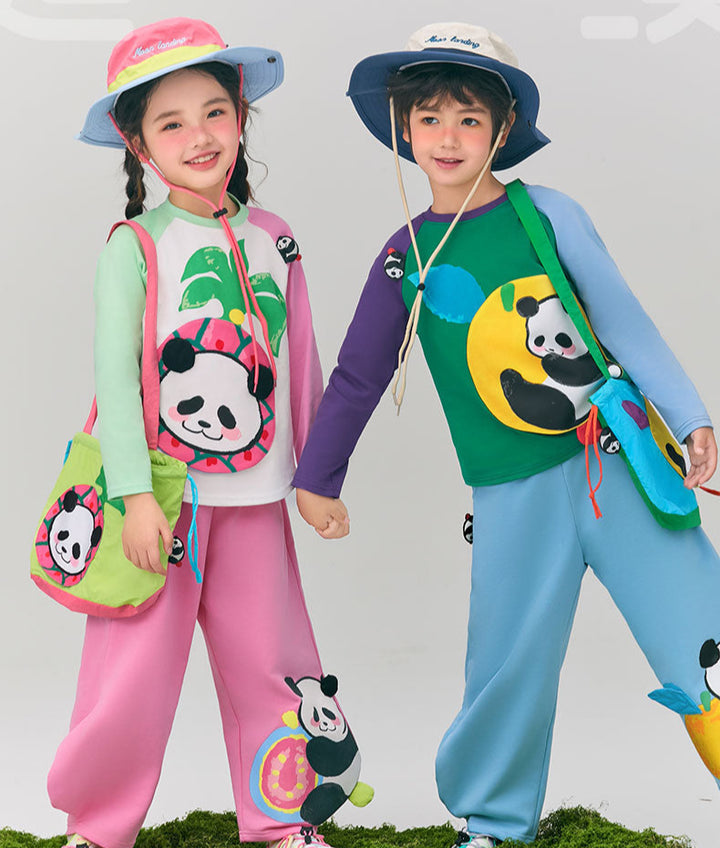 Kungfu Panda Crossbody bag功 盼达果园提包