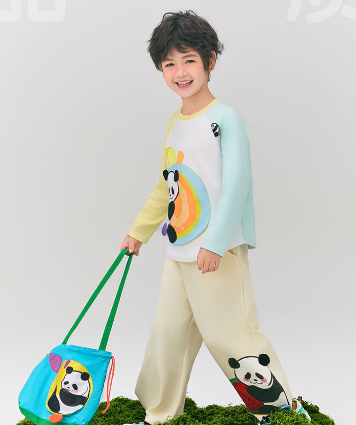 Kungfu Panda Crossbody bag功 盼达果园提包