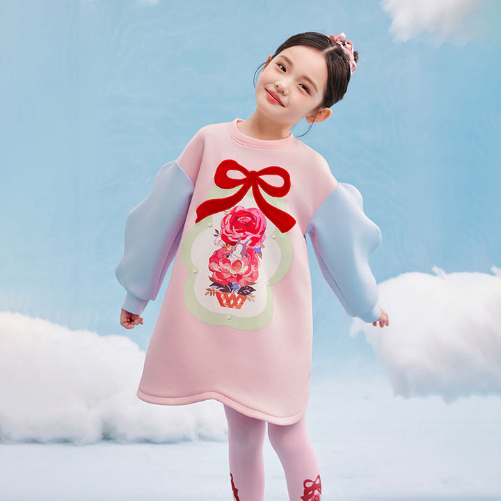 Rosie Bunny Tunic 萌耳花花连衣裙