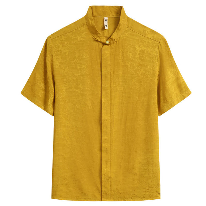 Linen Silk Short Sleeve