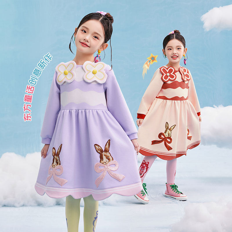 April Bunny Bow Dress 春日圆舞连衣裙